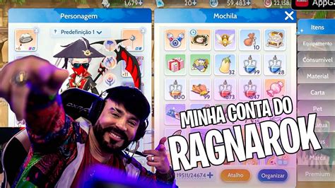 ragnarok minha conta.